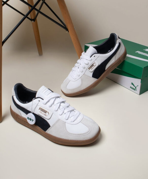 Puma Palermo White Vapor Grey Gum