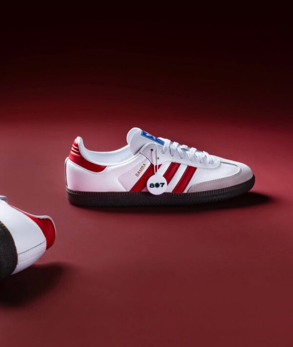Samba OG White Better Scarlet