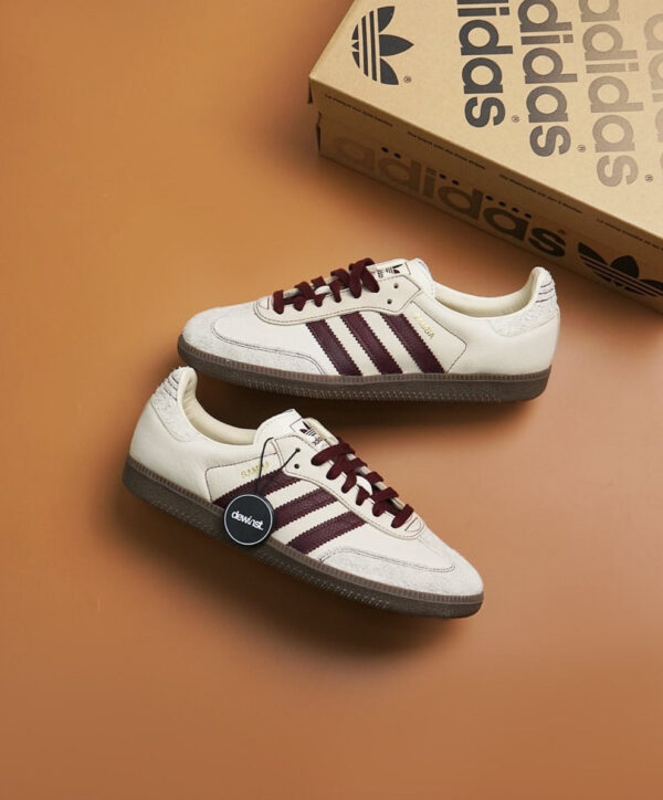 Samba OG Wonder White Maroon