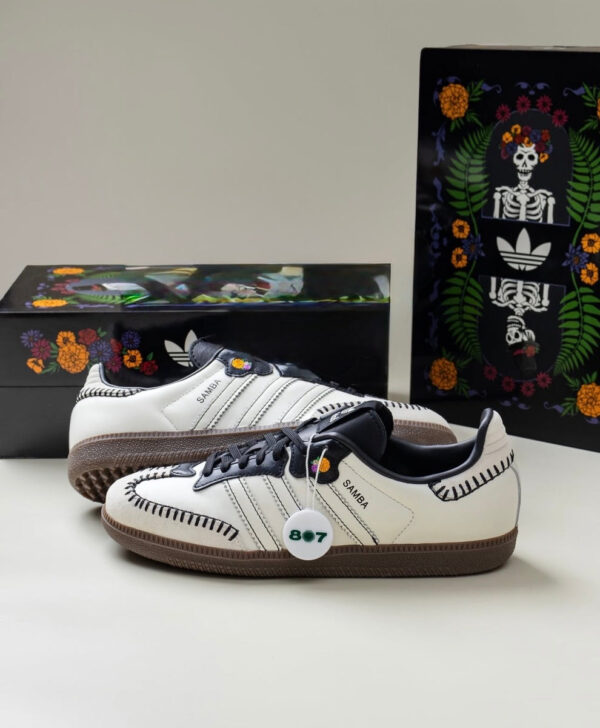 Samba OG Día de Muertos Pack Off White