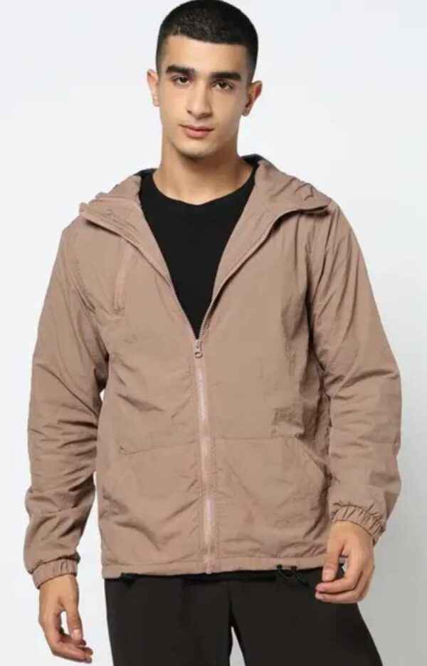 Men’s Hooded Zip-Up Casual Jacket