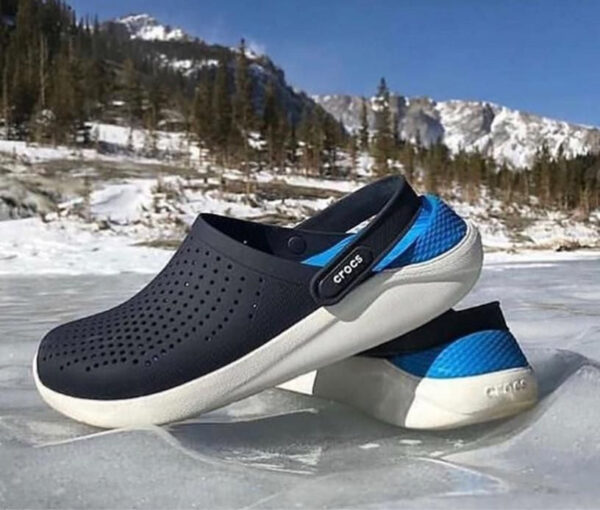 Crocs Literide Clog "Black/Blue"