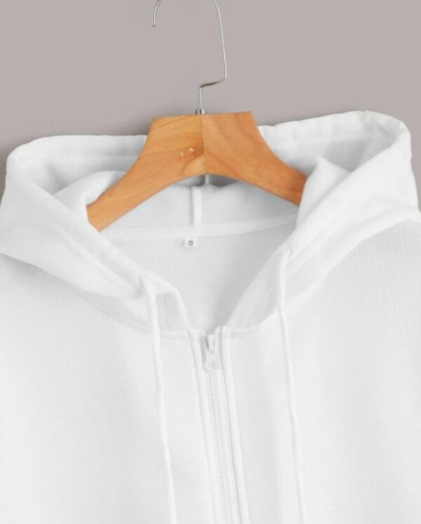 Unisex Classic White Pullover Hoodie