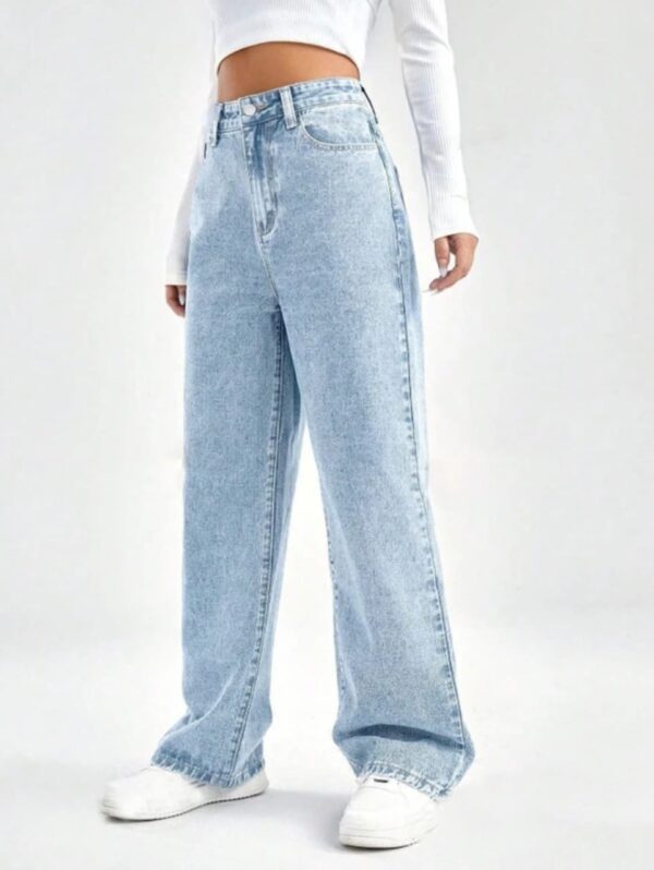 Women’s High-Waist Wide Leg Jeans